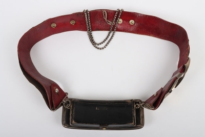 Yeomanry Officers Full Dress Pouch & Pouch Belts. - 8