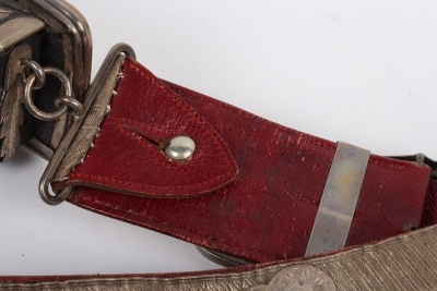 Yeomanry Officers Full Dress Pouch & Pouch Belts. - 12