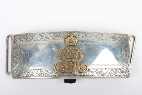 Cavalry Officers Full Dress Silver Pouch.