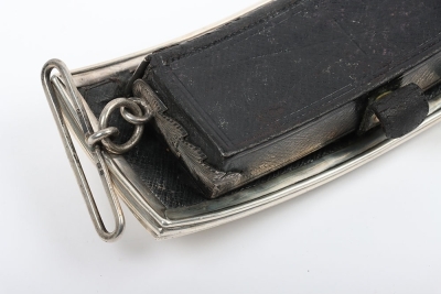 Cavalry Officers Full Dress Silver Pouch. - 5