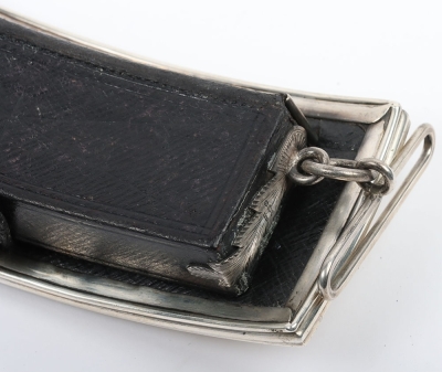Cavalry Officers Full Dress Silver Pouch. - 6