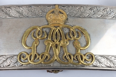 Cavalry Officers Full Dress Pouch & Pouch Belt. - 2