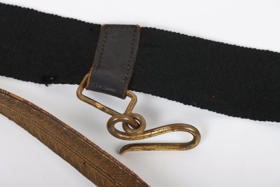 Officers Sword Slings and Belts - 2