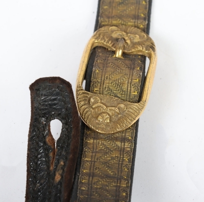 Officers Sword Slings and Belts - 6