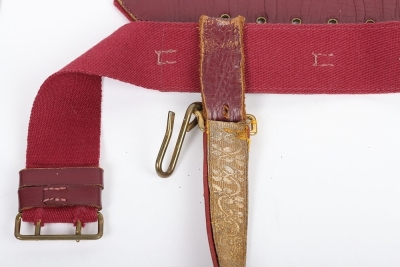 Officers Sword Slings and Belts - 7