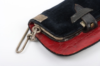 Royal Scots Volunteer Officer's Levee Dress Embroidered Pouch. - 4