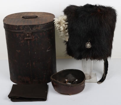 Royal Scots Fusiliers Volunteer Officers Bearskin