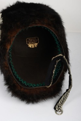 Royal Scots Fusiliers Volunteer Officers Bearskin - 6