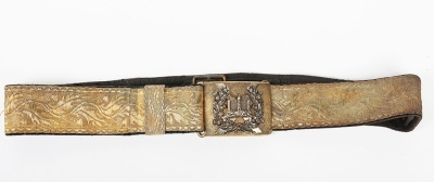 Kings Own Scottish Borderers Officers Waist Belt