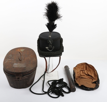 Cameronians Scottish Rifles Officers Shako
