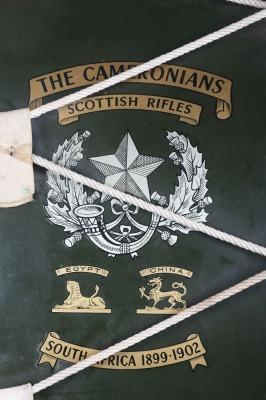 Cameronians Scottish Rifles Base Drum - 2