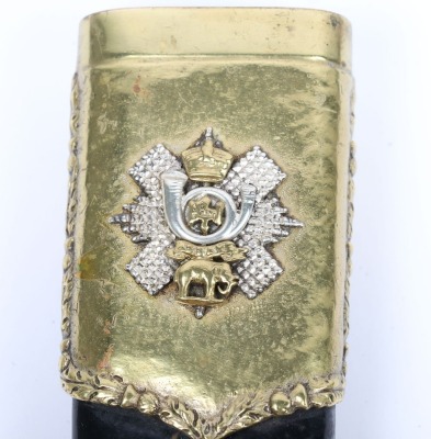 Highland Light Infantry Officers Dirk - 4