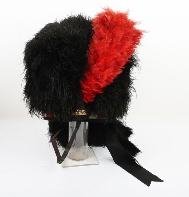 Black Watch Royal Highlanders Officers Feather Bonnet - 4