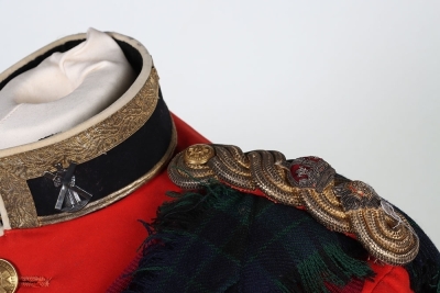 Black Watch Royal Highlanders Officers Full Dress Uniform - 3