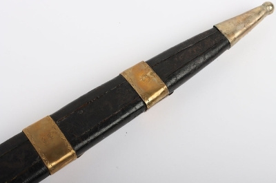 Black Watch Royal Highlanders Officers Dress Dirk by Kirkwood, Edinburgh, - 4