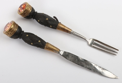 Black Watch Royal Highlanders Officers Dress Dirk by Kirkwood, Edinburgh, - 9