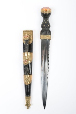 Black Watch Royal Highlanders Officers Dress Dirk by Kirkwood, Edinburgh - 2