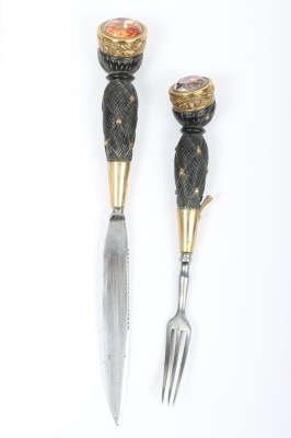 Black Watch Royal Highlanders Officers Dress Dirk by Kirkwood, Edinburgh - 3