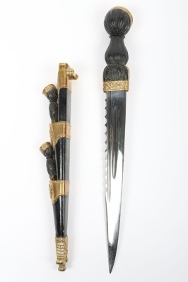 Black Watch Royal Highlanders Officers Dress Dirk by Kirkwood, Edinburgh - 4