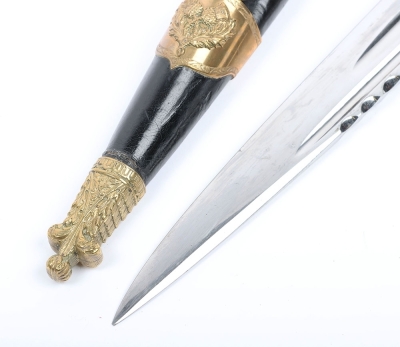 Black Watch Royal Highlanders Officers Dress Dirk by Kirkwood, Edinburgh - 5
