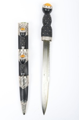 Modern Scottish Dirk Black Watch Royal Highlanders - 2