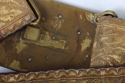 Seaforth Highlanders Officers Waist Belt - 5