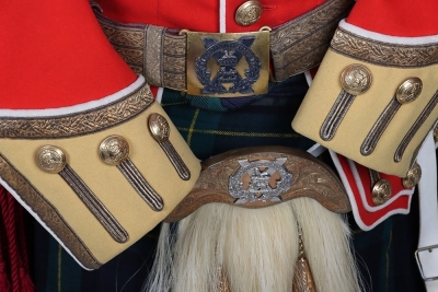 Gordon Highlanders Officers Full Dress Uniform. - 6