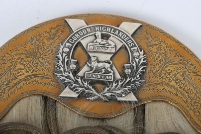 Gordon Highlanders Officers Full Dress Sporran. - 3