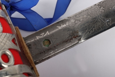 Gordon Highlanders Officers Basket Hilt Broadsword by Wilkinson, 64762, - 15