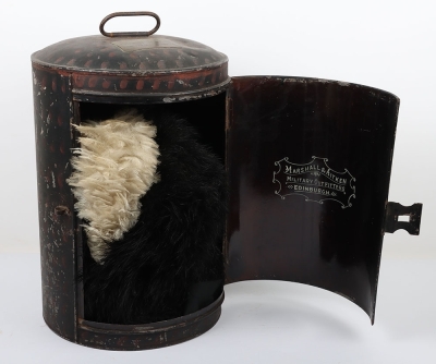 Cameron Highlanders Volunteer Battalion Feather Bonnet of Lt Col Munro. - 2