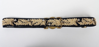 Cameron Highlanders Dress Belt. - 4