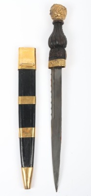 79th Queens Own Cameron Highlanders Officers Dirk - 3
