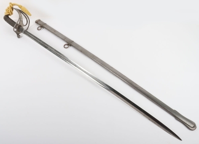 Scottish Queens Own Cameron Highlanders Officers Sword - 2