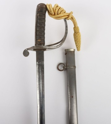 Scottish Queens Own Cameron Highlanders Officers Sword - 4