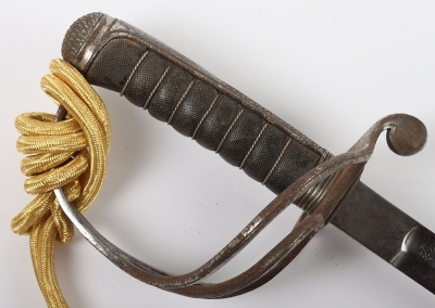 Scottish Queens Own Cameron Highlanders Officers Sword - 5