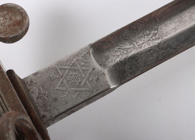 Scottish Queens Own Cameron Highlanders Officers Sword - 9
