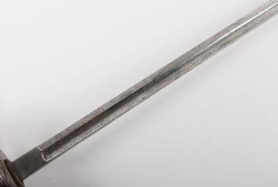 Scottish Queens Own Cameron Highlanders Officers Sword - 12