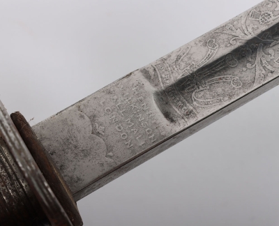 Scottish Queens Own Cameron Highlanders Officers Sword - 13