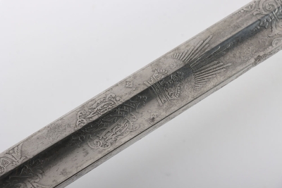 Scottish Queens Own Cameron Highlanders Officers Sword - 14