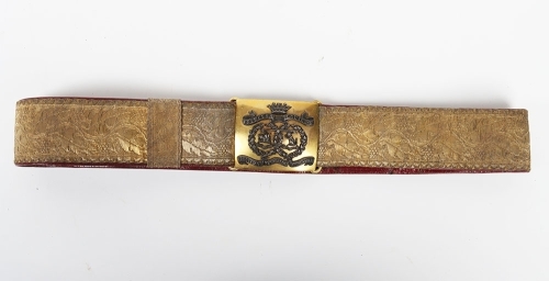 Argyll & Sutherland Highlanders Officers Full Dress Waist Belt