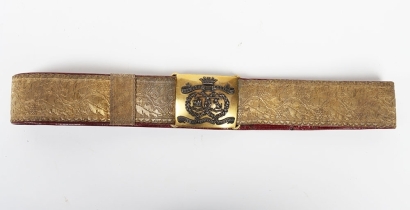 Argyll & Sutherland Highlanders Officers Full Dress Waist Belt