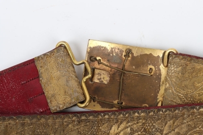 Argyll & Sutherland Highlanders Officers Full Dress Waist Belt - 4