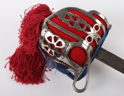Queens Own Highlanders Officers Basket Hilt Broadsword - 7