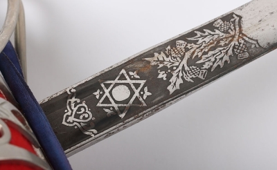 Queens Own Highlanders Officers Basket Hilt Broadsword - 11
