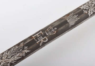 Queens Own Highlanders Officers Basket Hilt Broadsword - 15
