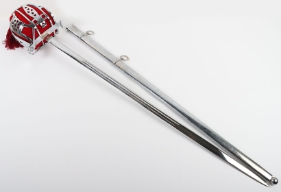 Modern Copy of a Scottish Basket Hilt Broadsword