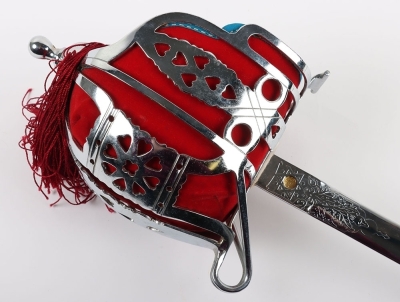 Modern Copy of a Scottish Basket Hilt Broadsword - 7