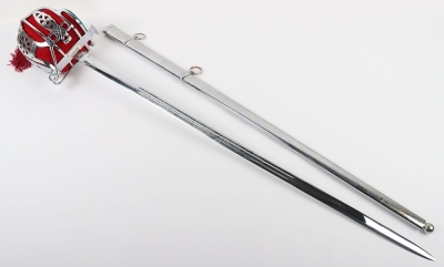 Modern Copy of a Scottish Basket Hilt Broadsword