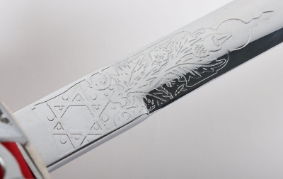 Modern Copy of a Scottish Basket Hilt Broadsword - 11