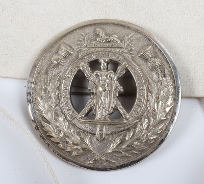 Grouping of Scottish Regimental Accoutrements - 2